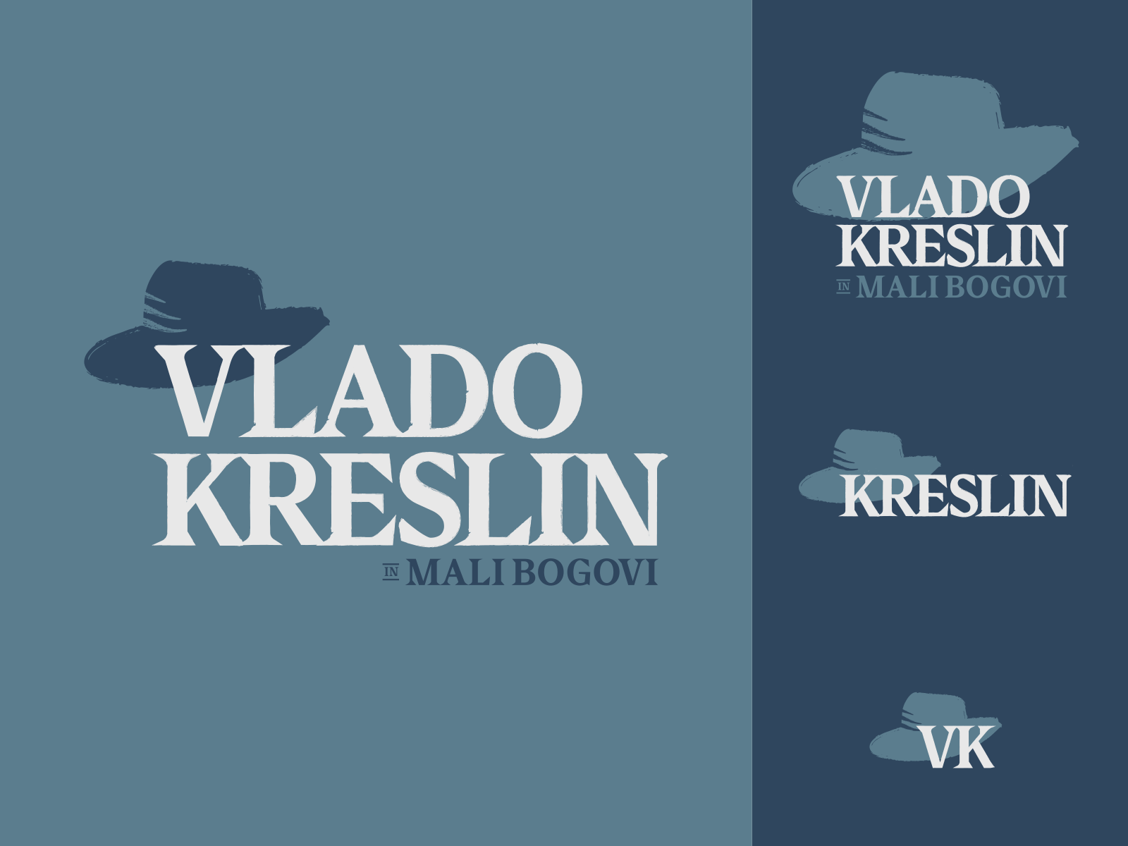 Vlado Kreslin - logo prompt. branding design fictional graphic design icon idea logo typography vector