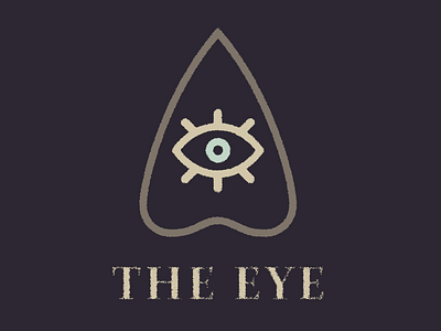 The Eye - logo exploration branding design eye fictional idea logo magic mystic ouija