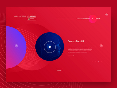 Up concept website