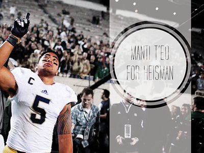 Manti for Heisman Facebook Promo