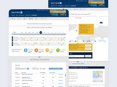 United Airlines Mileage Plus Account