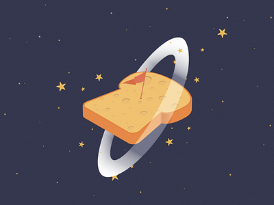 Studio Tartine illustration affinity designer illustration planet space startup vector web