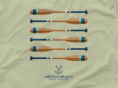 Mexico Beach T-Shirt Design beach logo monogram shirt tshirt