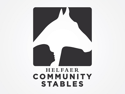 MKE Community Stables branding equestrian horse logo milwaukee police stables