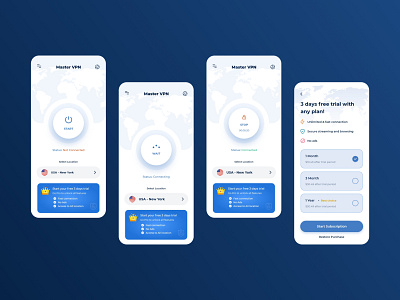 Vpn app design