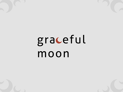 GraceFul Moon branding graceful icon logo logo design logotype mark moon symbol vector