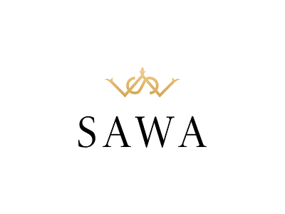 Sawa brand identity graphicdesign jewellery logo logodesign logotype mark sawa symbol