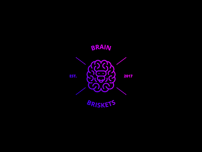 Brain Briskets brain briskets brain logo brand identity channel icon logotype logotypes mark vector