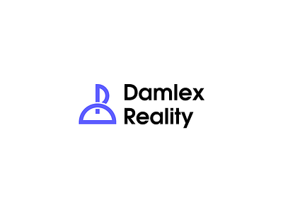 Damlex Reality brand identity branding damlex reality illustrator logo logotype reality logo simple logo vector