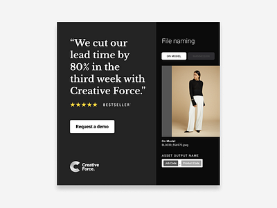 Creative Force - Social Media Ads ad design