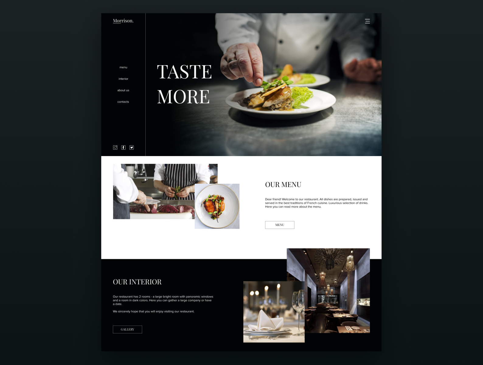 Web restaurant