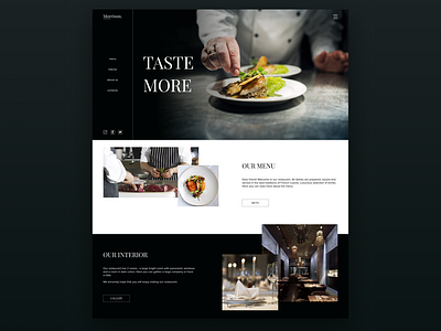 web design restaurant