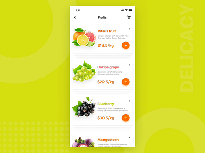Gourmet Takeaway Platform-5 app design food gif interface ui