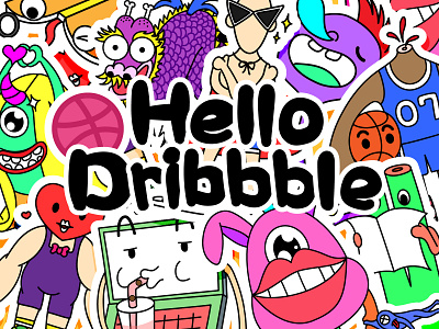 Hello Dribbble 插图