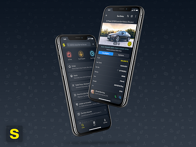 sahibinden.com Redesign | IOS Darkmode app design branding clean ui ux darkmode redesign