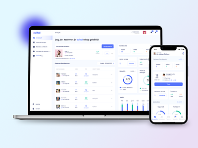Appointment App for Doctors appointment branding clean ui ux doctor app mobile design web design