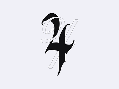 36 Days of Type 4 36daysoftype blackletter branding editorial design graphicdesign illustration print print design type typeface typography