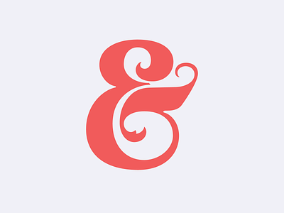 Ampersand - 36 Days of Type 36daysoftype branding customtype customtypography editorial design graphicdesign illustration print print design type type design typeface typography