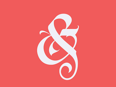 Ampersand - 36 Days of Type 36daysoftype branding custom lettering custom type editorial design graphicdesign identity design logo print type typeface typography