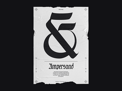 Ampersand Poster