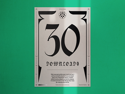 Fraktine Typeface 30 Download Celebration