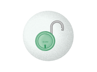 Lock Icon flat icon iconography illustration illustrator minimal ui