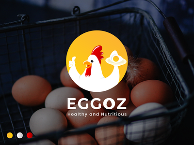 Eggoz Logo Design branding design iconography illustration illustrator logo minimal poultry typeface typography vector web