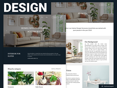 Interior For Elites daily ui ui uiux web web design web development