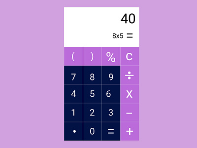 Calculator Design