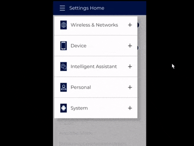 Android Mobile Settings page 002 android daily ui settings web design web development