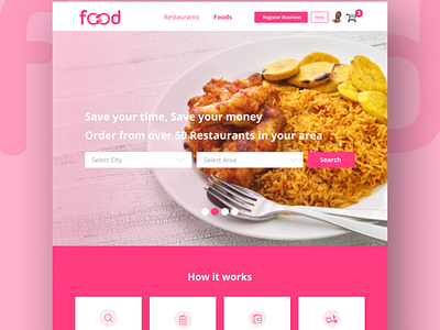 Restaurant System UI Design app concept delivery food retaurant