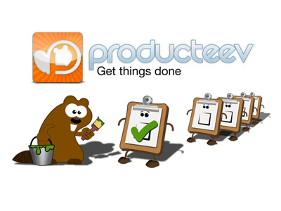 Producteev beaver gtd illustration producteev task