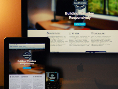Launched! redesign responsive web design rwd shoogledesigns
