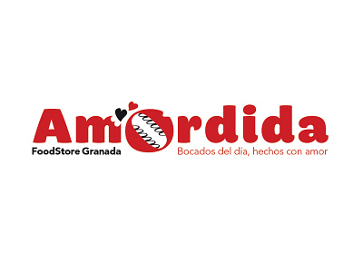 Amordida Foodstore Logo branding logo symbol