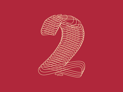 number '2' latin letter lettering type