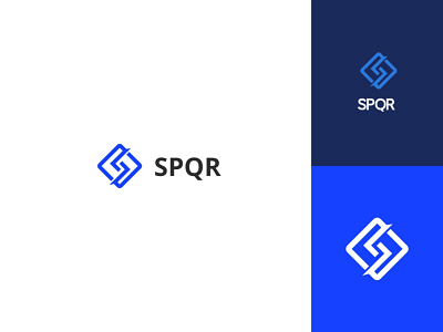 SPQR Logo brand branding business logo identity logo monogram logo