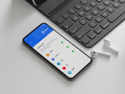 Coin List adobe xd app app deisgn bitcoin blockchain dashboard ripple ui design uxuidesign