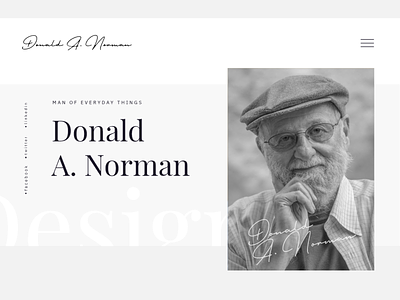 Donald A. Norman - Biography