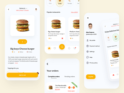 Food HQ | Online Food Delivery App 🍔