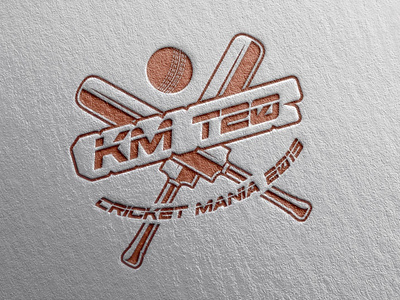 KM T20 Cricket League official Logo brand branding creative design design graphic design graphic designing identity illustration logo vector