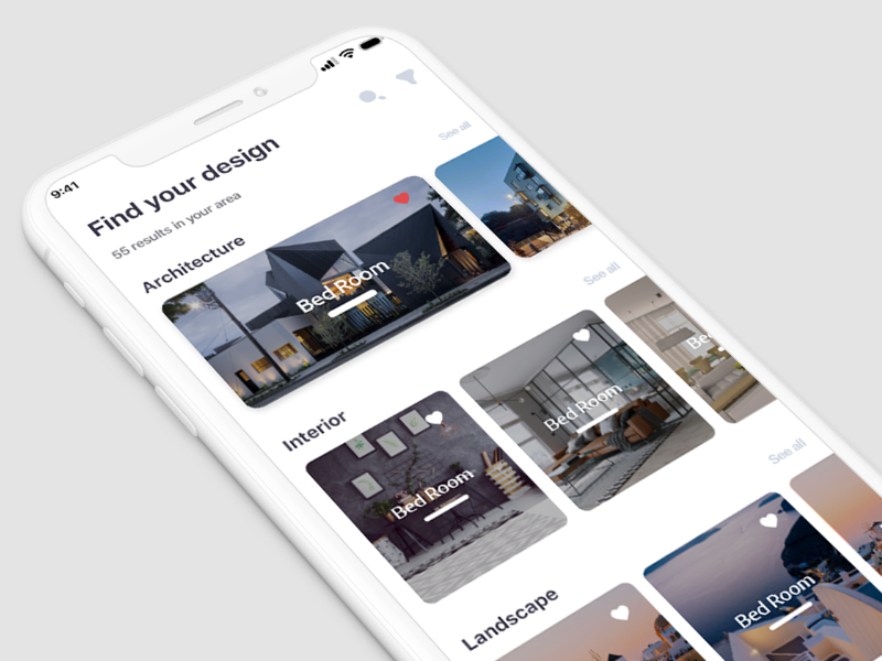 Architecture App UI/UX Design cool design ios app design android app design interior architecture landscape architecture landscape design interior architecture uxui ui adobe xd