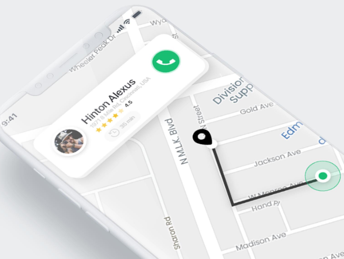 Driver Arrived by Aesthetic_Design on Dribbble