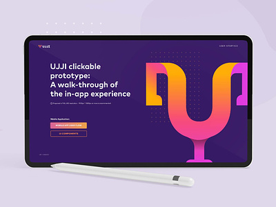 UJJI - Clickable prototype