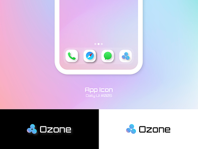 App Icon - Daily UI 005 app icon daily ui daily ui 005 dailyui icon icon design icons logo ozone