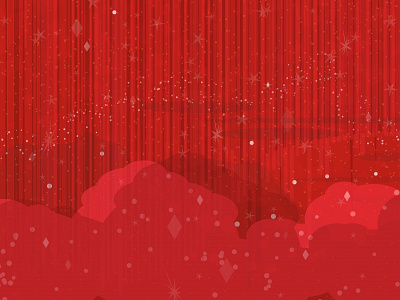 red cloud abstraction art artwork cloud design illustration line red star