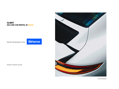 Website design for luxe car rental in Miami behance car carrental clean design dribbble luxe luxecarrental miami minimal project redesign rental ui user experience user interface design userinterface ux webdesign website