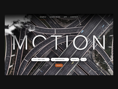 Motion after effects animation cars design interface motion design transport ui ux web webdesign website