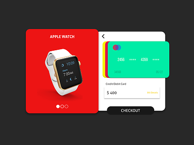 Credit Card Checkout apple apple watch checkout checkout form checkout page credit card checkout credit card form credit cards daily ui daily ui challenge dailyui