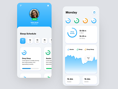 Sleep App Dashboard