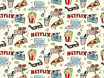 Pattern Netflix Lovers